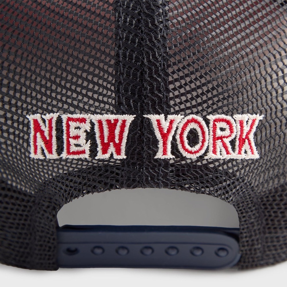 Kith & New Era for the New York Knicks 9FORTY MS Trucker Snapback Hat Nocturnal - Picture 7 of 11